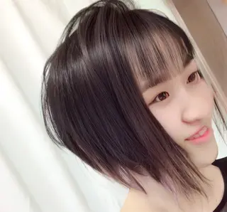 ショート カラー ヘアアレンジ メンズ au美容室所属・au栄矢場町 水素髪質改善Tのヘアスタイル