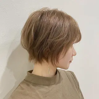 ショート カラー パーマ ヘアアレンジ メンズ キッズ ネイル マツエク・マツパ modek's tokyo所属・顔周りレイヤー ☺︎shunのヘアスタイル