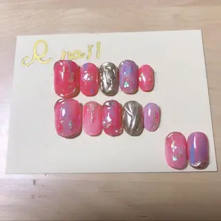 ネイル SUN&MOON所属・SUN&MOON REOのネイルデザイン