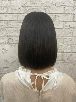 ミディアム ブリーチカラーボブ sayo🧸🤎のヘアスタイル