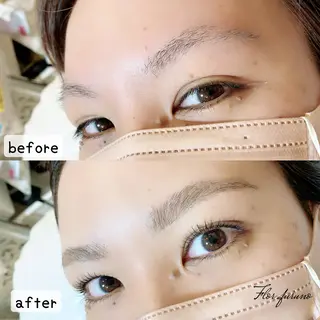 マツエク・マツパ アイブロウ Flor上大岡 *フルノ リナ*のマツエク・マツパデザイン