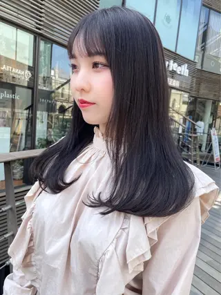 ロング カラー 🌷ハイライト /tomomi🌷のヘアスタイル