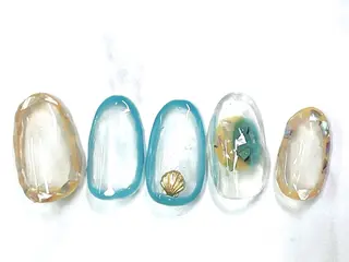 ネイル ネイルPetit Ribbonのネイルデザイン