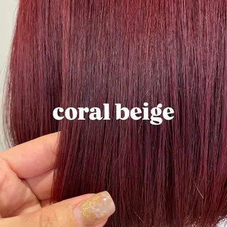 ミディアム カラー ちほ /ボブスタイルのヘアスタイル