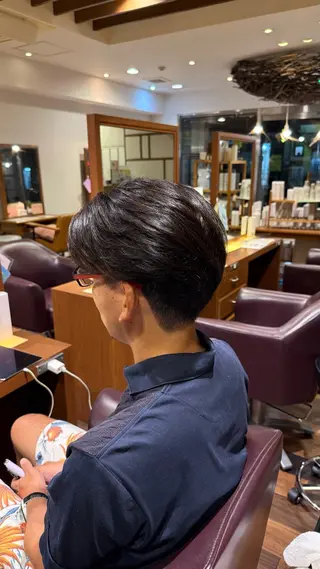 メンズ なかやま みおのヘアスタイル