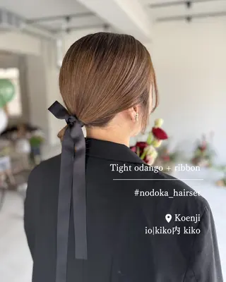 ショート ヘアアレンジ お呼ばれセット🕊️ 高円寺/太田和のヘアスタイル