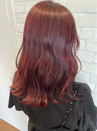 ロング カラー 松田 /骨格矯正カットのヘアスタイル