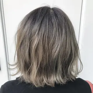 ミディアム カラー 武田 久司のヘアスタイル
