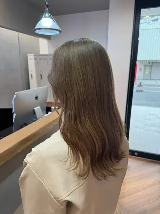 ロング 小山 海友のヘアスタイル