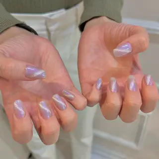 ネイル 🎀チーク/ちゅるん 🫧chisa🎀のネイルデザイン