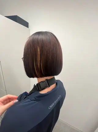 ショート ユイ☆ハイトーン ☆ブリーチデザインのヘアスタイル