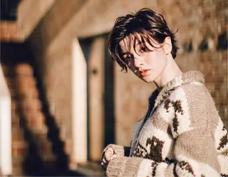 ショート カラー [似合う小顔カット] 🪽MUNi恵比寿のヘアスタイル