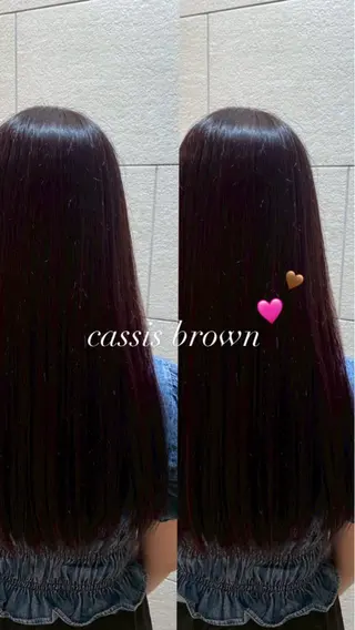 ロング 高橋 琴音💜のヘアスタイル