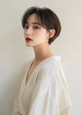 ショート nex the salon coall所属・🫧似合わせショート イシダ🫧のヘアスタイル