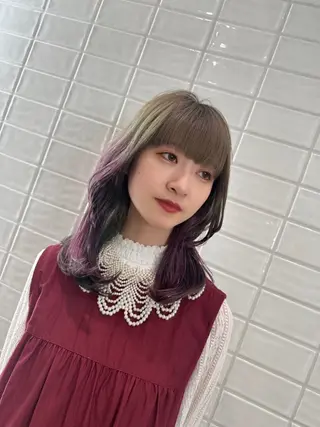MINX 岩下愛翔のヘアスタイル