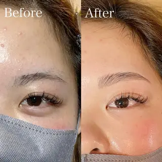 アイブロウ LaLa Peachのマツエク・マツパデザイン