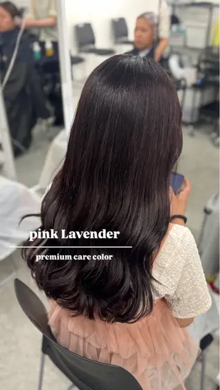 カラー 韓国上品ヘア🤍 ARISA🤍のヘアスタイル