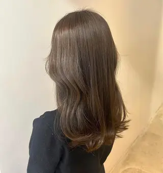 ロング カラー 韓国girly hikariのヘアスタイル