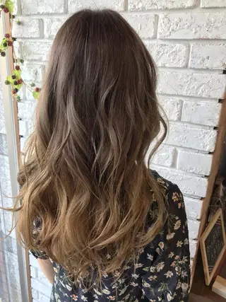 ロング カラー 日比 貴大/ minim hairのヘアスタイル