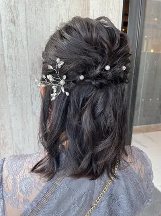 ヘアアレンジ 岡村 真子のヘアスタイル