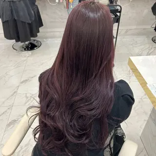 カラー こはな🎀梅田🎀 ピンクカラー💝のヘアスタイル