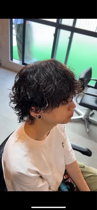 パーマ メンズ メンズスタイル 完全再現/仁翔のヘアスタイル