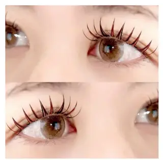 マツエク・マツパ S+アサクサ束感 外国人風パリジエンヌのマツエク・マツパデザイン