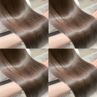 セミロング カラー 透明感カラー ･艶髪💫きららのヘアスタイル