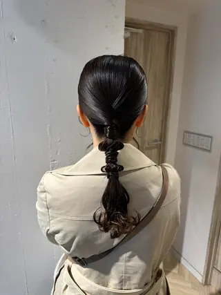 ヘアアレンジ 🍪ﾖｼｲﾊﾙﾈ🍪 ﾗﾍﾞﾝﾀﾞｰｶﾗｰのヘアスタイル
