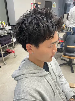 ショート メンズ メンズ専門サロン wokeのヘアスタイル