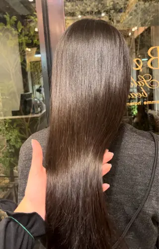 ロング パーマ ブリーチカラー/ パーマ/Asukaのヘアスタイル