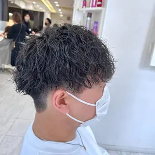 パーマ メンズ アグヘアーシータ所属・🤩メンズカット/ パーマ山本🤩のヘアスタイル