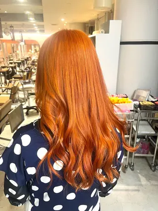 ロング カラー lunty難波店所属・💋ギャル髪💋 かづき💖のヘアスタイル