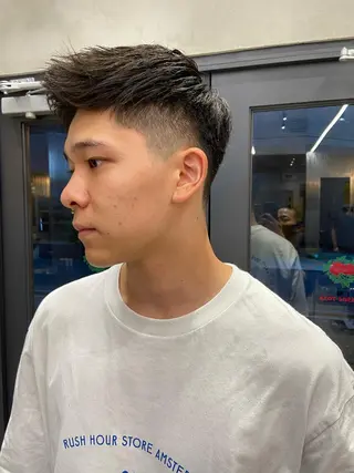 ショート メンズ FM【エフエム】HAVANA所属・💈圧倒的メンズ特化 明大前美容師💈のヘアスタイル