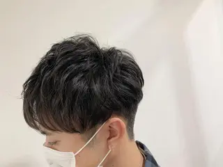 パーマ メンズ あべ ゆうかのヘアスタイル