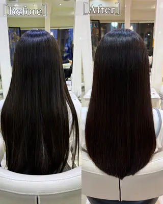 ロング 高橋 佑のヘアスタイル