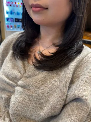 セミロング WiLL  DRESS所属・大田 小百合のヘアスタイル