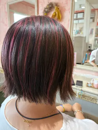 ショート カラー 大山 拓美のヘアスタイル