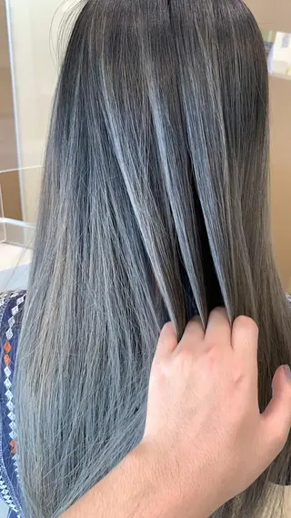 ロング 西新/siohair 似合わせ/石尾刻矢のヘアスタイル