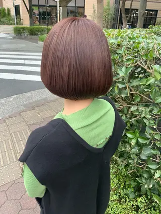 ミディアム 韓国風ヘア♡ runaのヘアスタイル