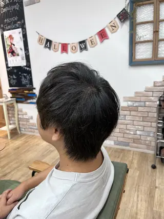 ショート メンズ セミjrスタイリスト /田尾凌雅のヘアスタイル
