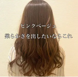 セミロング カラー 中本 達也のヘアスタイル