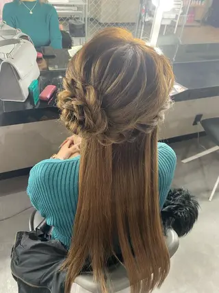 ヘアアレンジ 大天使 まいめろのヘアスタイル