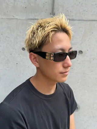 ショート カラー メンズ Lond GULLMAN所属・高橋大和/ メンズ特化美容師のヘアスタイル