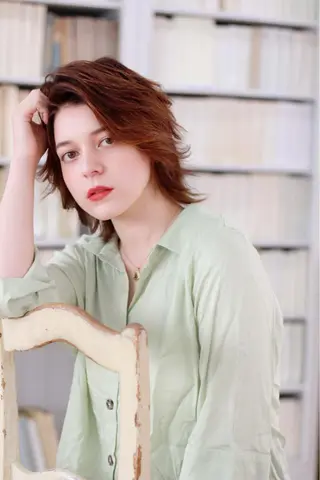 ショート カラー 髪質改善 Blumeのヘアスタイル