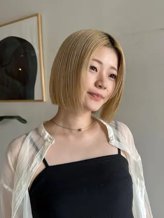 ショート カラー doos.所属・手嶋 さくらのヘアスタイル