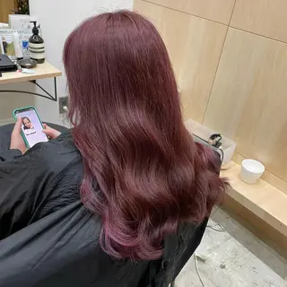 ロング カラー miloc那覇 MIKUのヘアスタイル