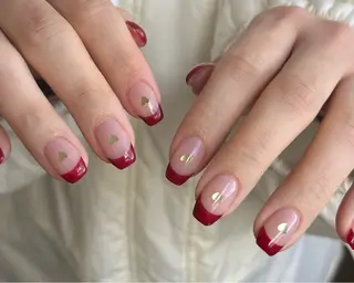 ネイル Ray. ちゅるん系ニュアンスのネイルデザイン