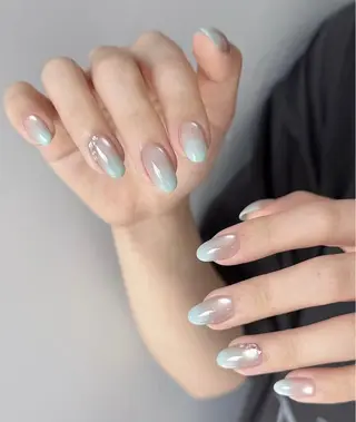 ネイル 小 雨のネイルデザイン