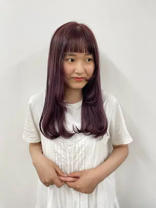 ロング カラー miyu /大阪美容室のヘアスタイル